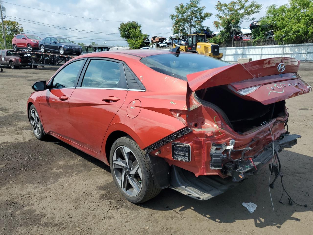 Lot #3028270795 2021 HYUNDAI ELANTRA LI