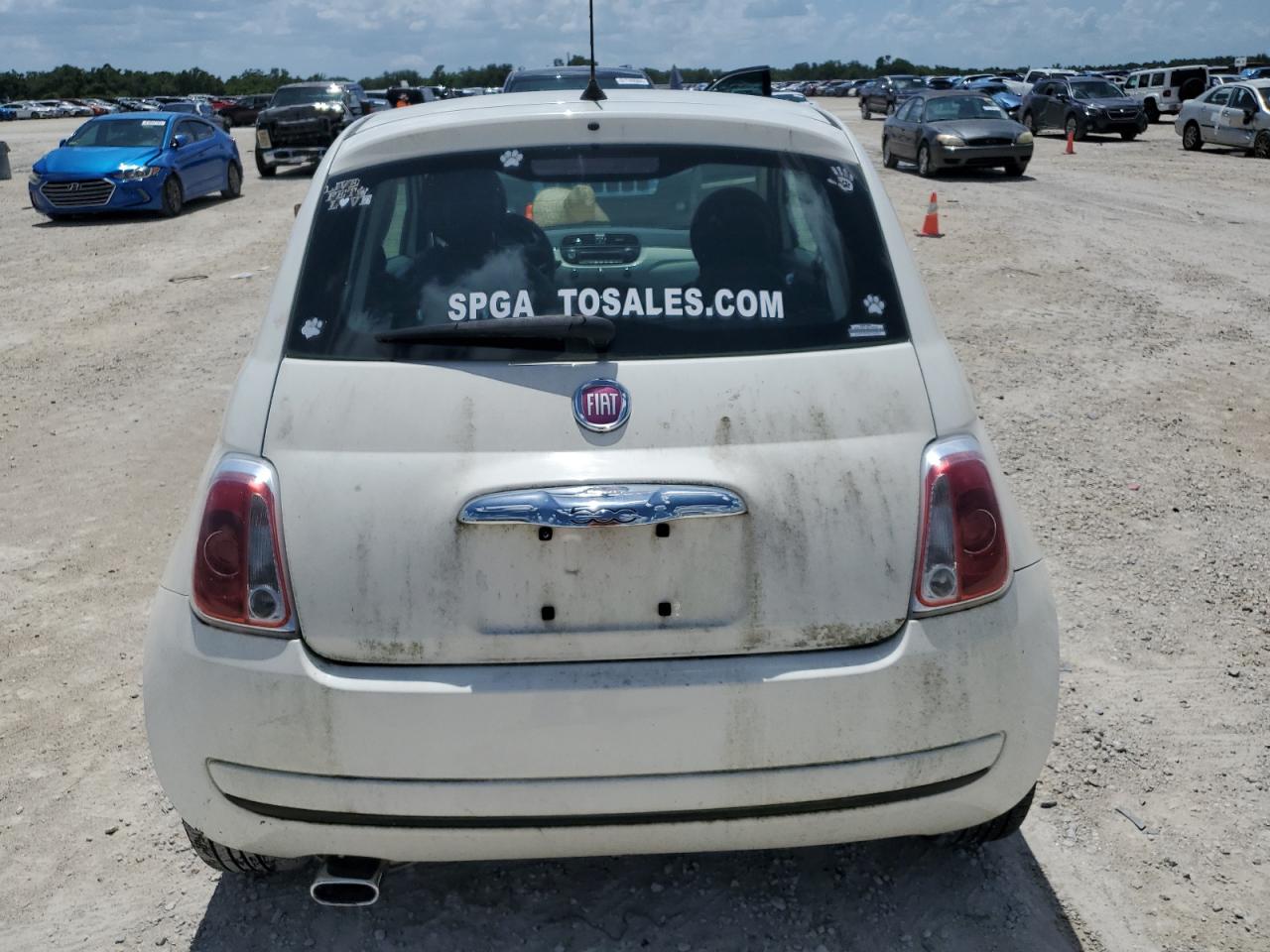 2012 Fiat 500 Pop vin: 3C3CFFAR9CT386389