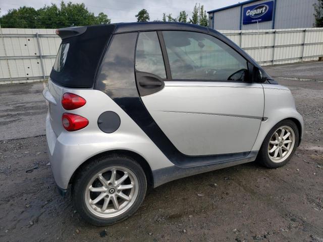 SMART FORTWO PAS 2009 silver  gas WMEEK31X59K211646 photo #4