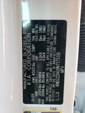 2022 Kia Soul Lx VIN: KNDJ23AU9N7175136 Lot: 62135074