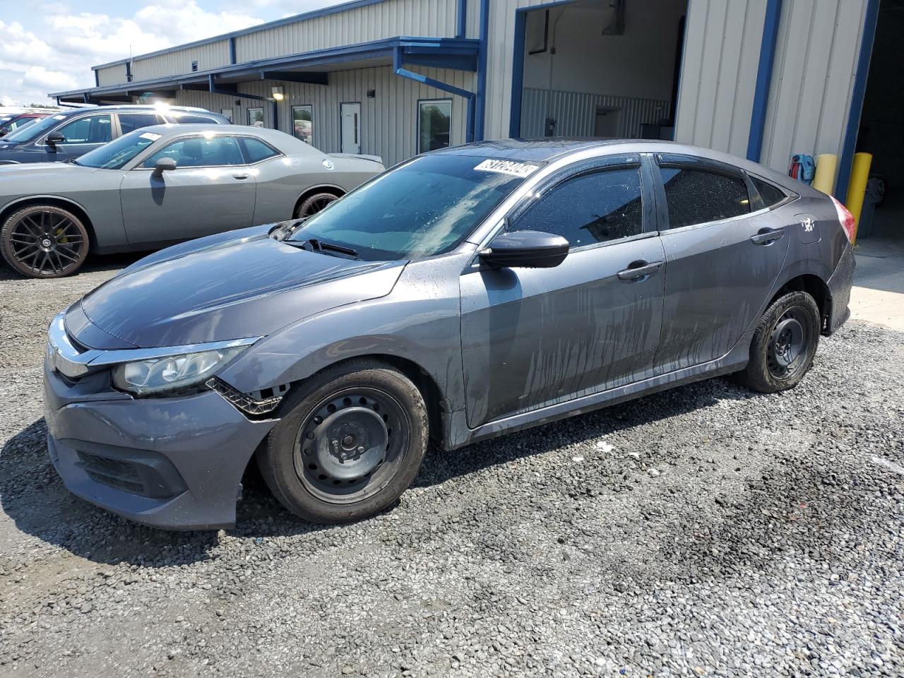 Lot #2726531695 2018 HONDA CIVIC LX