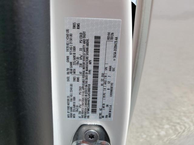 2020 FORD ESCAPE SEL - 1FMCU0H67LUC08010