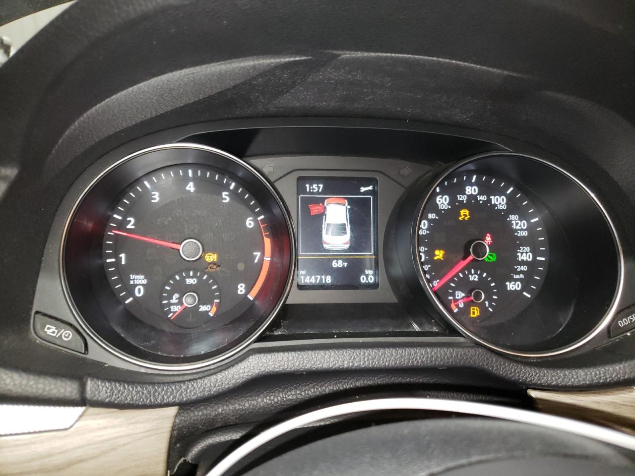 1VWGT7A38HC080792 2017 Volkswagen Passat Se