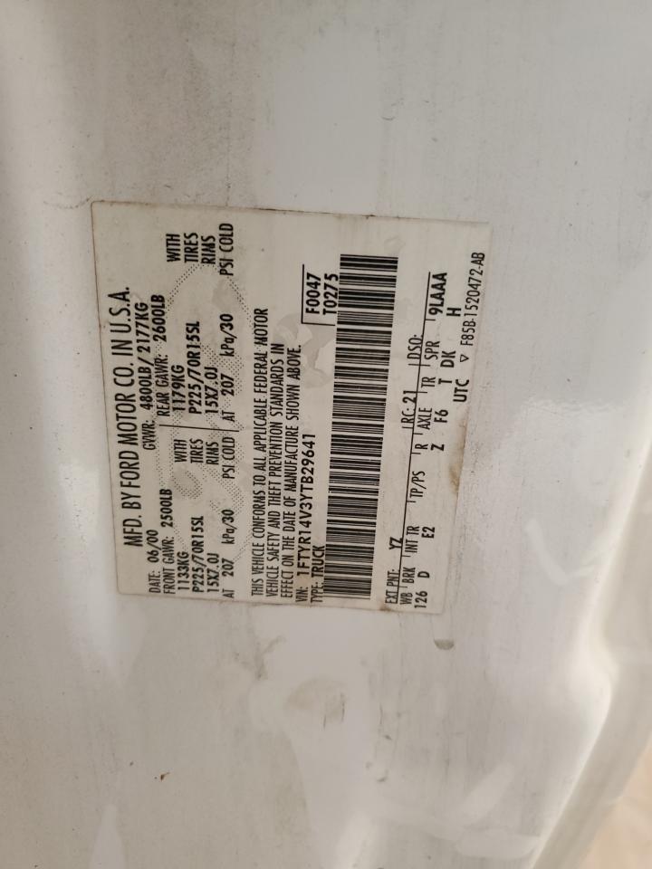 1FTYR14V3YTB29641 2000 Ford Ranger Super Cab