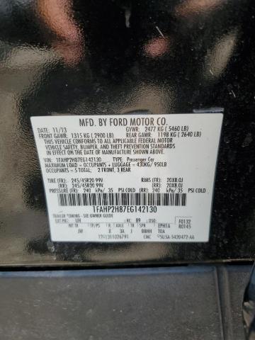 VIN 1FAHP2H87EG142130 2014 Ford Taurus, Sel no.12