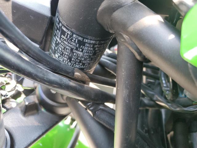 2022 KAWASAKI EX650 N - ML5EXEN15NDA66251
