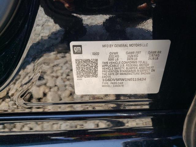 2022 CADILLAC CT5-V - 1G6DV5RW1N0115434
