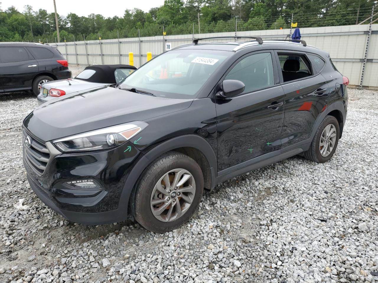 2016 Hyundai Tucson Limited vin: KM8J33A43GU222982