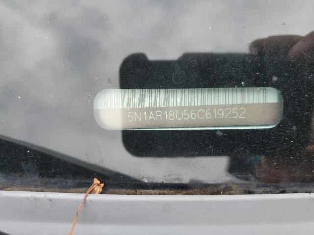 2006 Nissan Pathfinder Le VIN: 5N1AR18U56C619252 Lot: 61802364