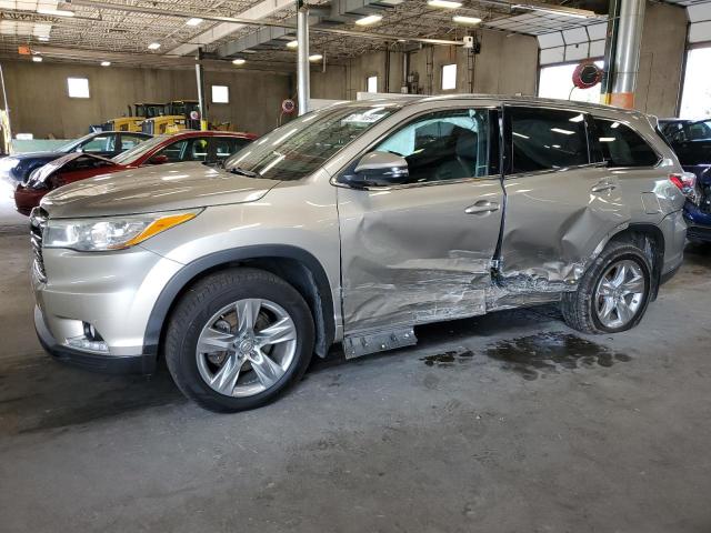 VIN 5TDDKRFH4FS216839 2015 Toyota Highlander, Limited no.1