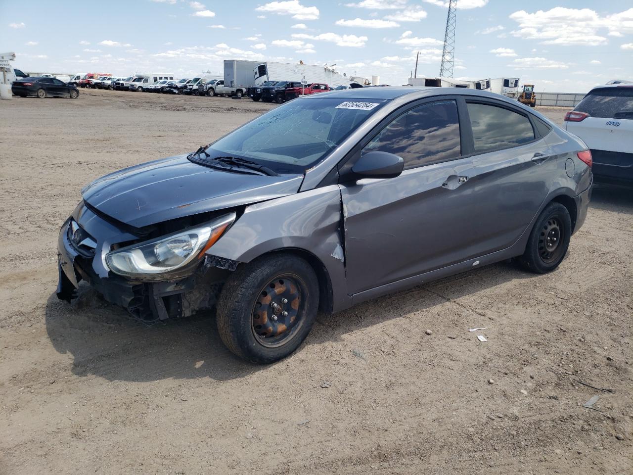 2013 Hyundai Accent Gls vin: KMHCT4AE5DU506603