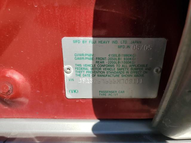 2006 Subaru Forester 2.5X Ll Bean VIN: JF1SG67666H708111 Lot: 62312954