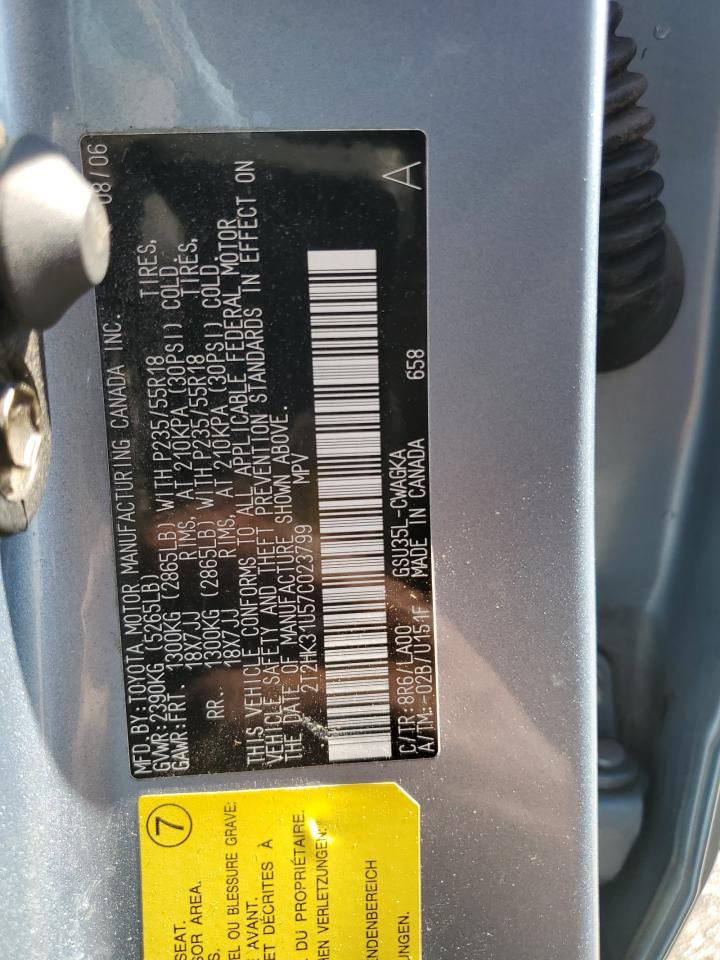 2T2HK31U57C023799 2007 Lexus Rx 350