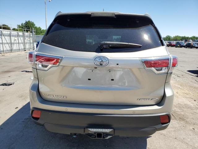 2014 Toyota Highlander Limited VIN: 5TDDKRFH1ES062346 Lot: 61721254