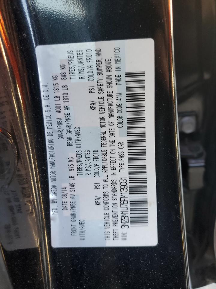 3MZBM1U76FM139031 2015 Mazda 3 Sport