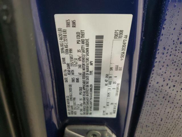 2016 FORD ESCAPE S - 1FMCU0F76GUC08629