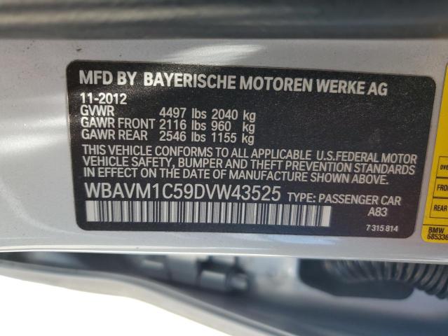 VIN WBAVM1C59DVW43525 2013 BMW X1, Sdrive28I no.13