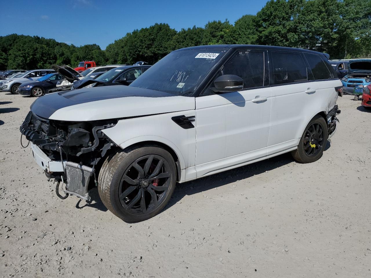 2019 Land Rover Range Rover Sport Svr vin: SALWZ2SE0KA834330