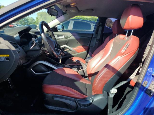 2015 Hyundai Veloster Turbo VIN: KMHTC6AE5FU222757 Lot: 60748624