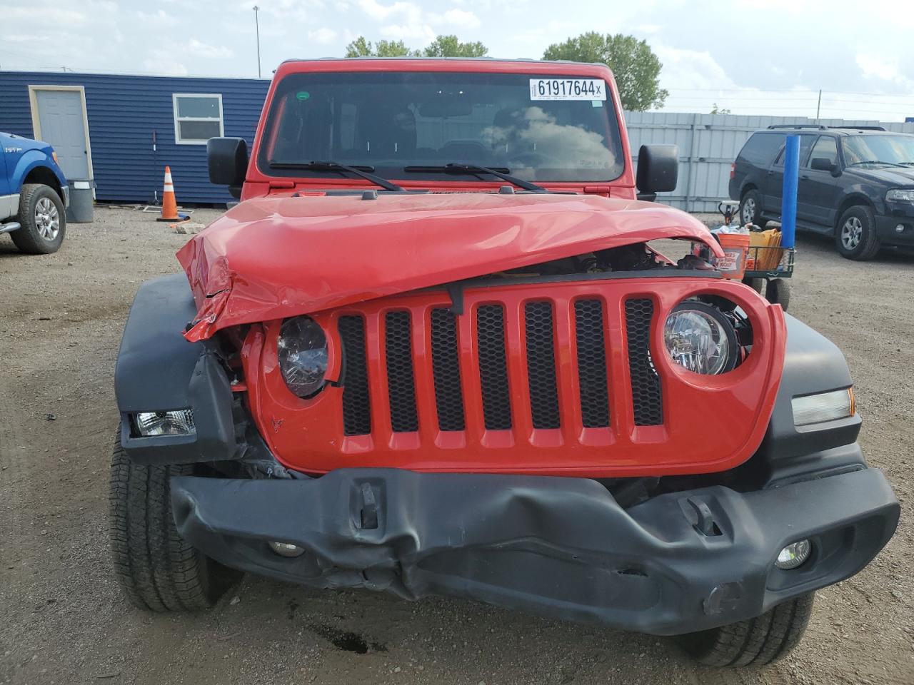 Lot #2976619561 2021 JEEP WRANGLER U