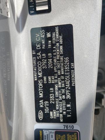 2020 KIA FORTE FE - 3KPF24AD5LE185266