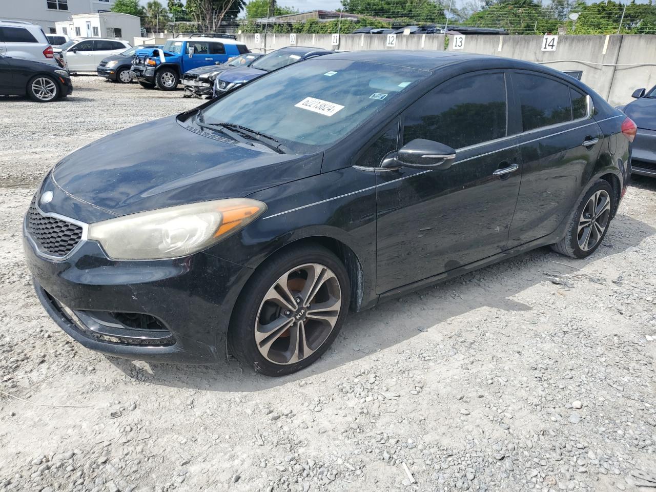 2014 Kia Forte Ex vin: KNAFZ4A86E5058360