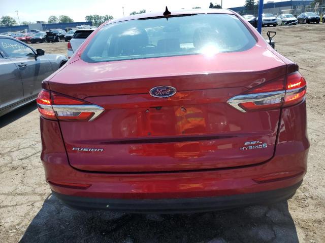 2019 Ford Fusion Sel VIN: 3FA6P0MU5KR167370 Lot: 62177724