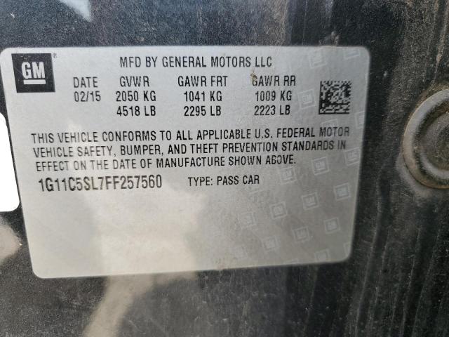 2015 CHEVROLET MALIBU 1LT - 1G11C5SL7FF257560
