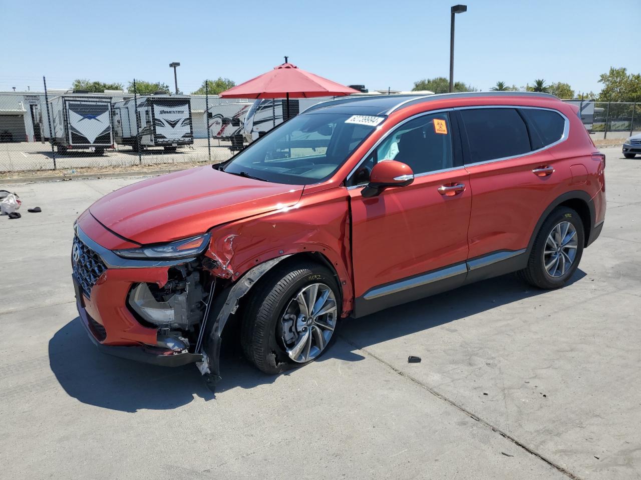 2020 Hyundai Santa Fe Limited vin: 5NMS53AD4LH235065