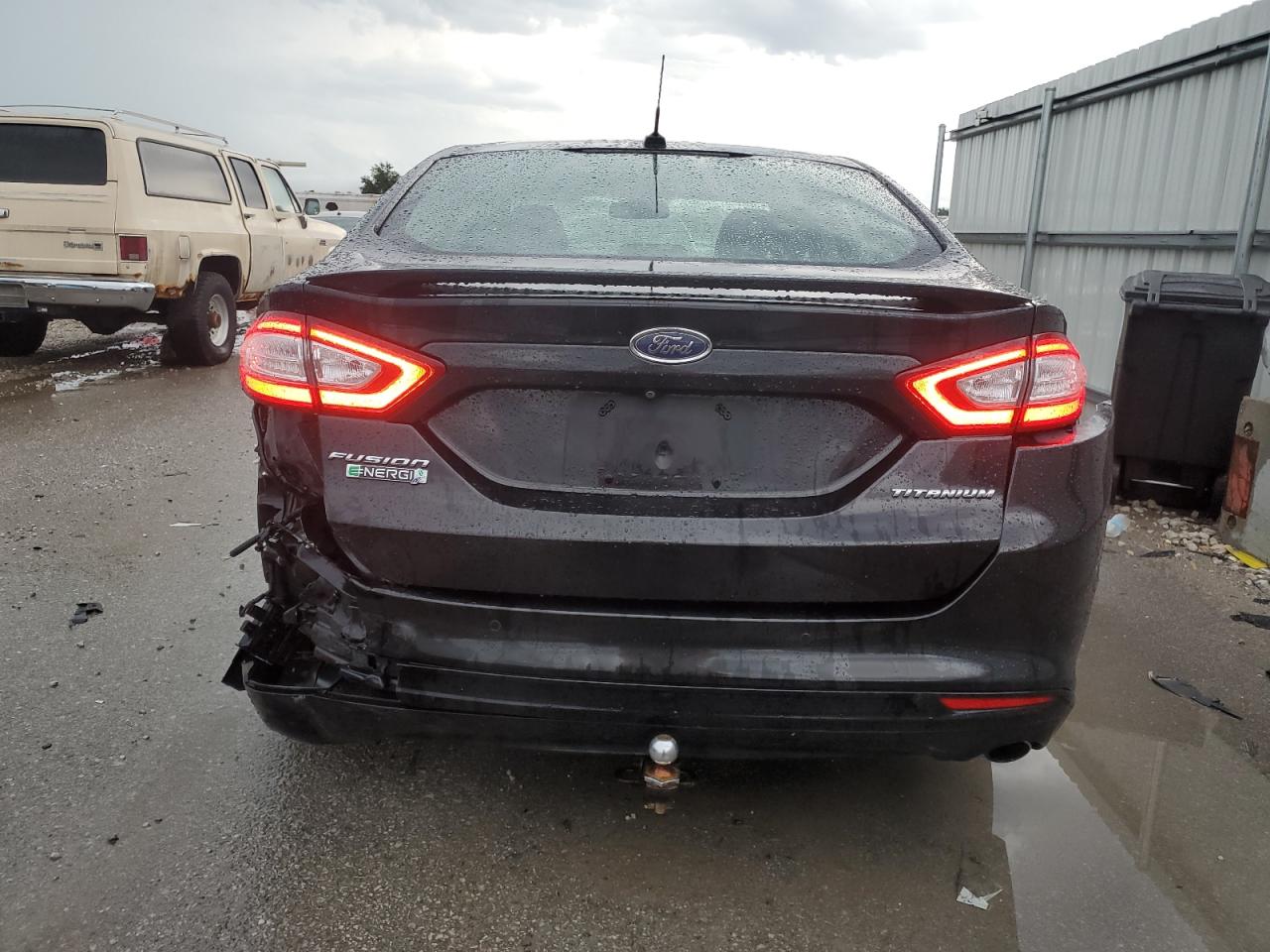 Lot #2684745538 2014 FORD FUSION TIT