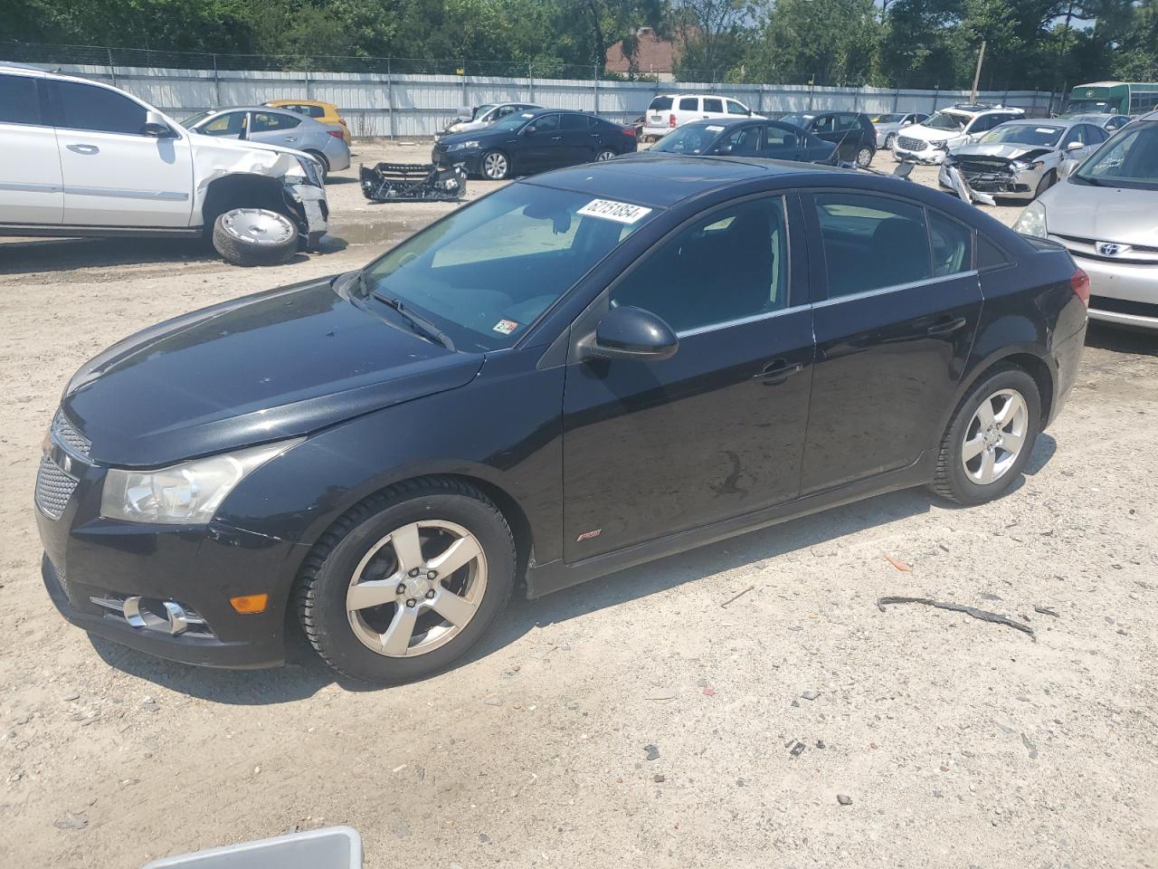 2013 Chevrolet Cruze Lt vin: 1G1PC5SB5D7176923