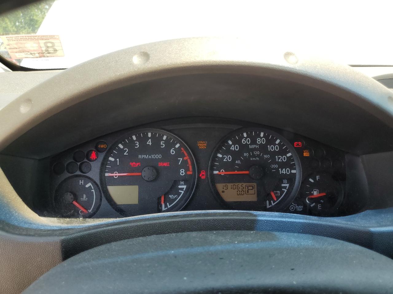 5N1AN08W77C518870 2007 Nissan Xterra Off Road