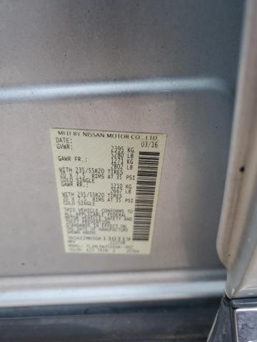 2016 NISSAN MURANO S - 5N1AZ2MH3GN130319