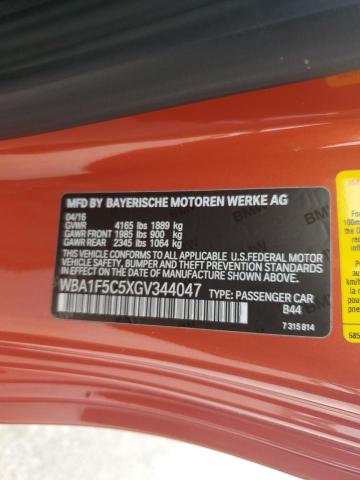 VIN WBA1F5C5XGV344047 2016 BMW 2 Series, 228 I no.12