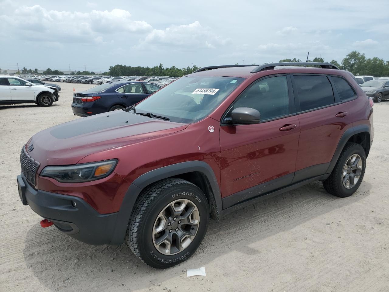 1C4PJMBN2KD100513 2019 Jeep Cherokee Trailhawk