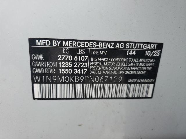 2023 MERCEDES-BENZ EQB 300 4M - W1N9M0KB9PN067129