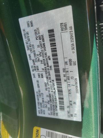 2024 FORD BRONCO OUT 1FMDE8BH1RLA70814