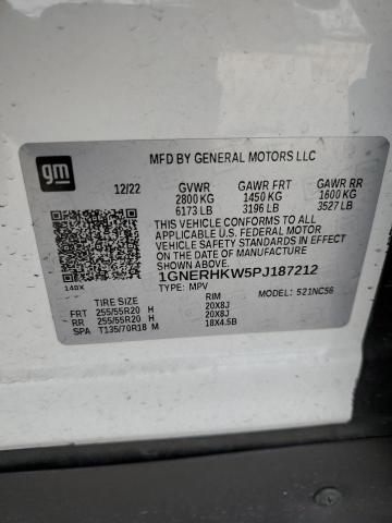 2023 CHEVROLET TRAVERSE L 1GNERHKW5PJ187212  67250394