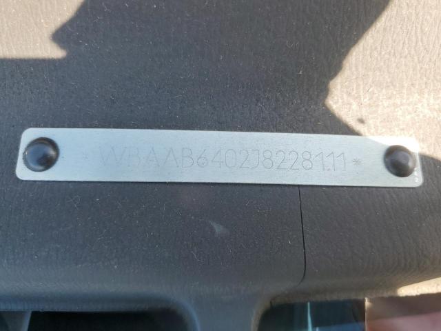 1988 BMW 325 Automatic VIN: WBAAB6402J8228111 Lot: 61964874