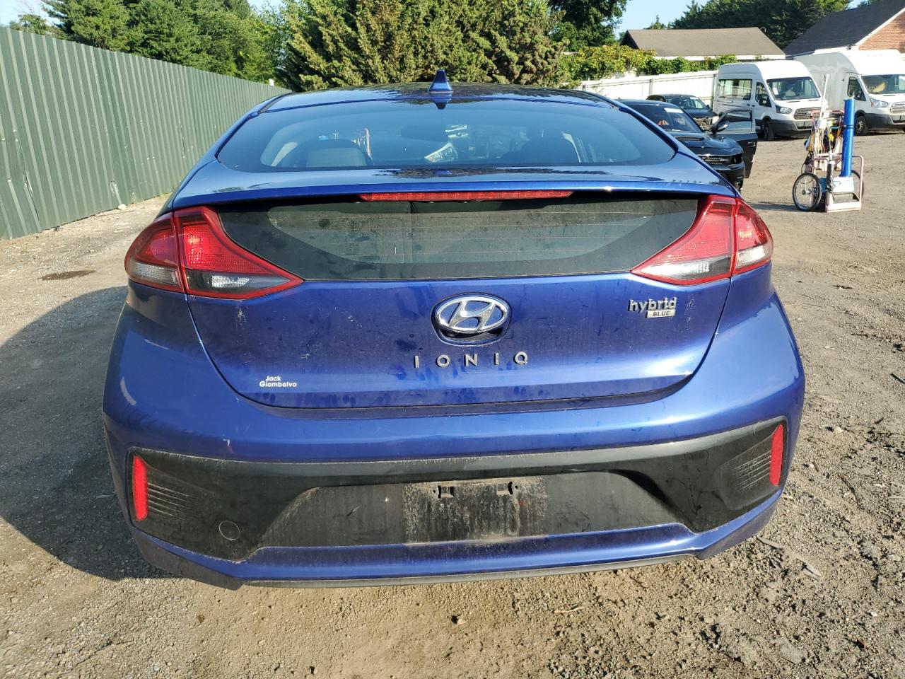 KMHC65LC5KU140549 2019 Hyundai Ioniq Blue