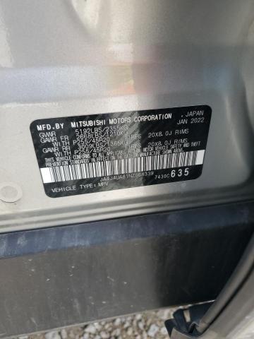 2022 Mitsubishi Outlander Se VIN: JA4J4UA81NZ068339 Lot: 61619204