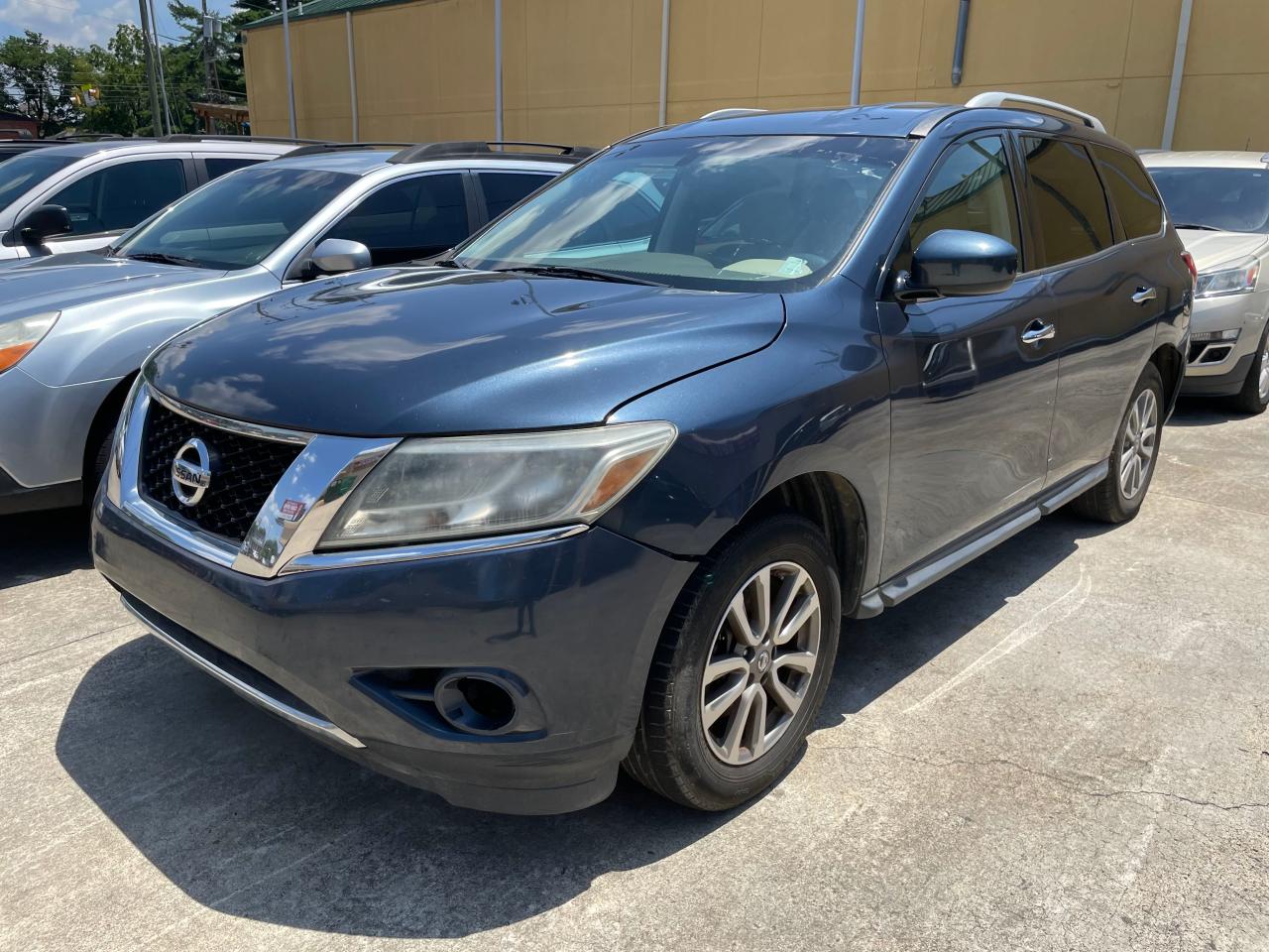 2014 Nissan Pathfinder S vin: 5N1AR2MM6EC673024