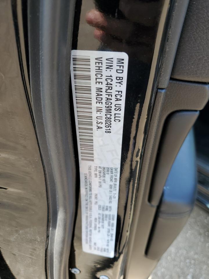 1C4RJFAG9MC802618 2021 Jeep Grand Cherokee Laredo