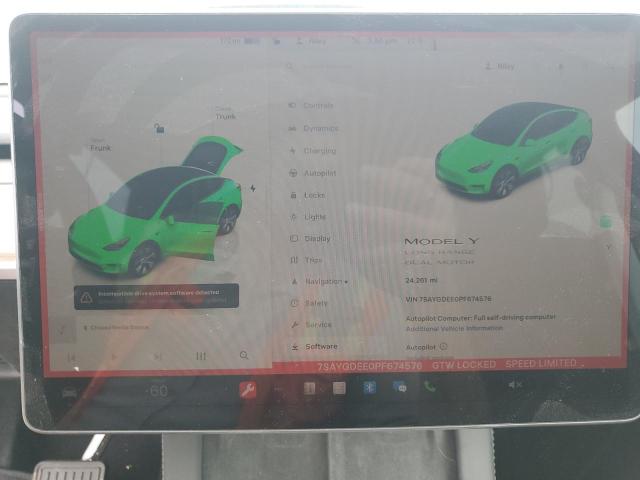 2023 TESLA MODEL Y - 7SAYGDEE0PF674576