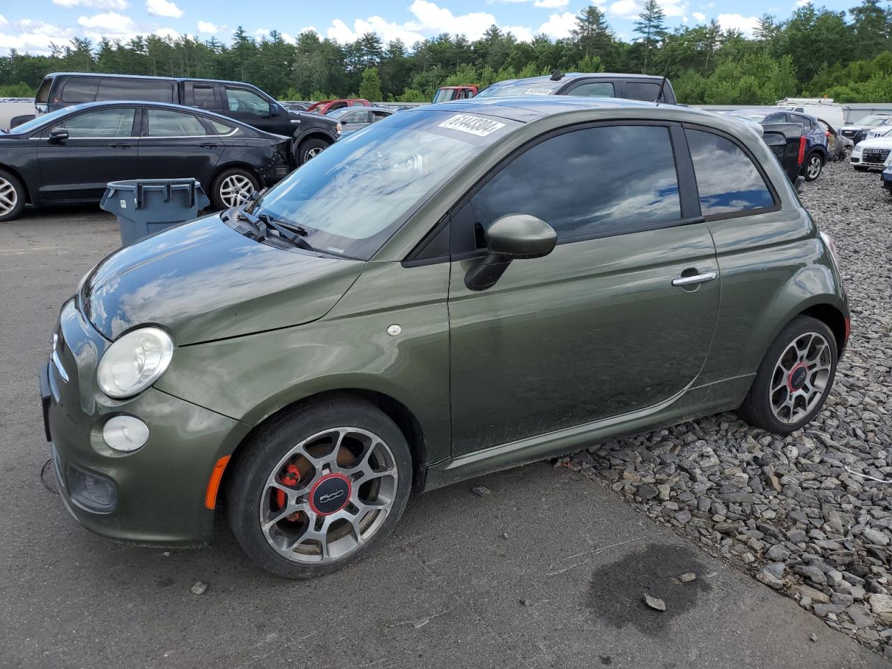  Salvage FIAT 500