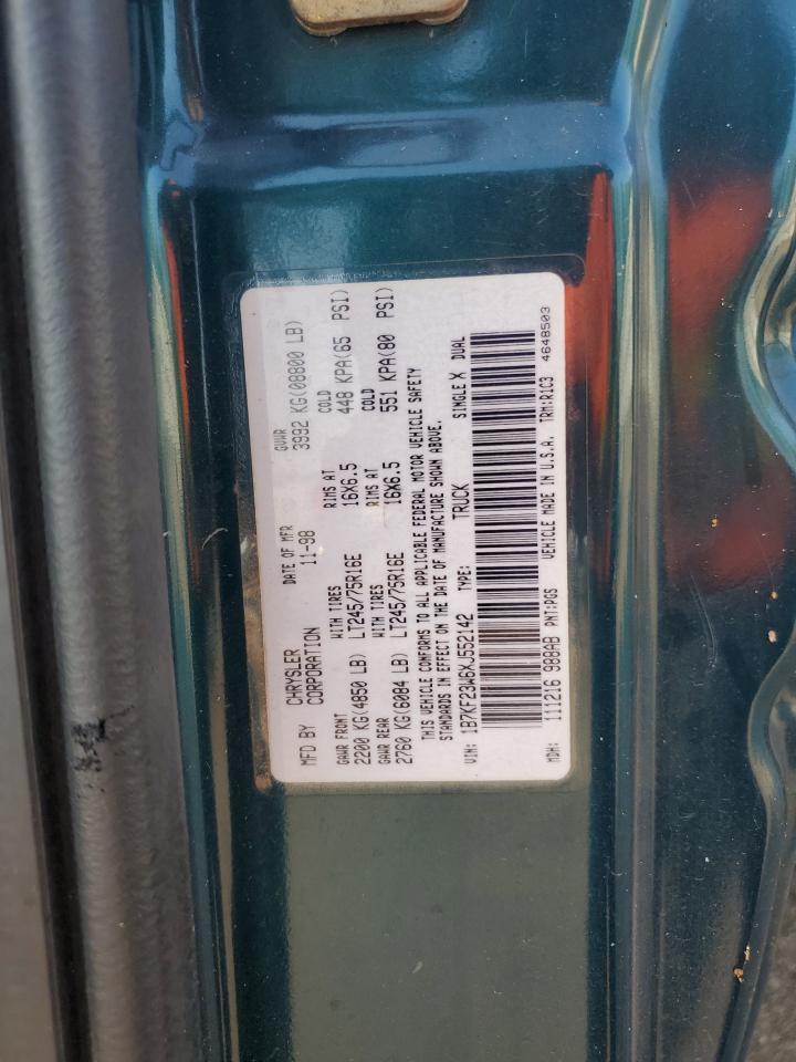 1B7KF23W6XJ552142 1999 Dodge Ram 2500