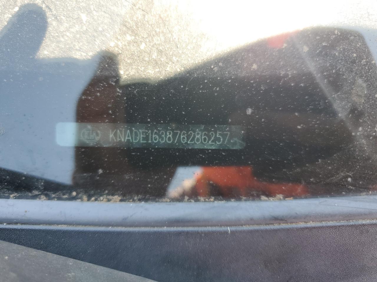 KNADE163876286257 2007 Kia Rio 5 Sx