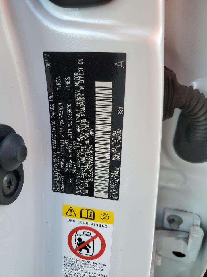 2T2ZZMCA5HC069479 2017 Lexus Rx 350 Base