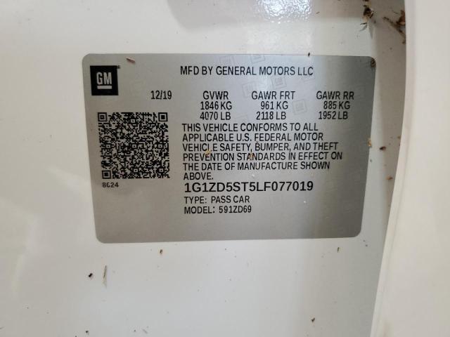 2020 CHEVROLET MALIBU LT - 1G1ZD5ST5LF077019