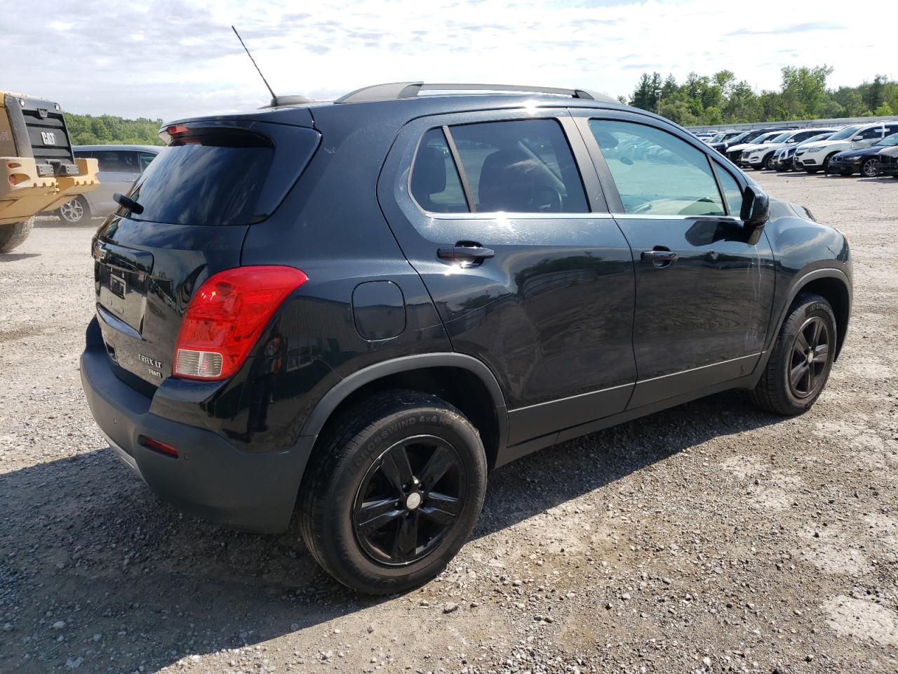 CHEVROLET TRAX 2015 black  gas 3GNCJRSB2FL252803 photo #4